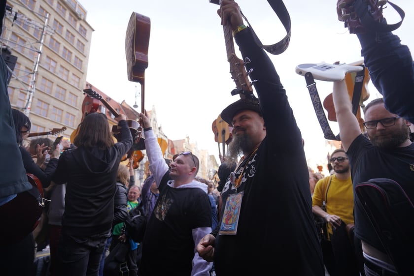 Gitarowy rekord Guinnessa 2023 we Wrocławiu