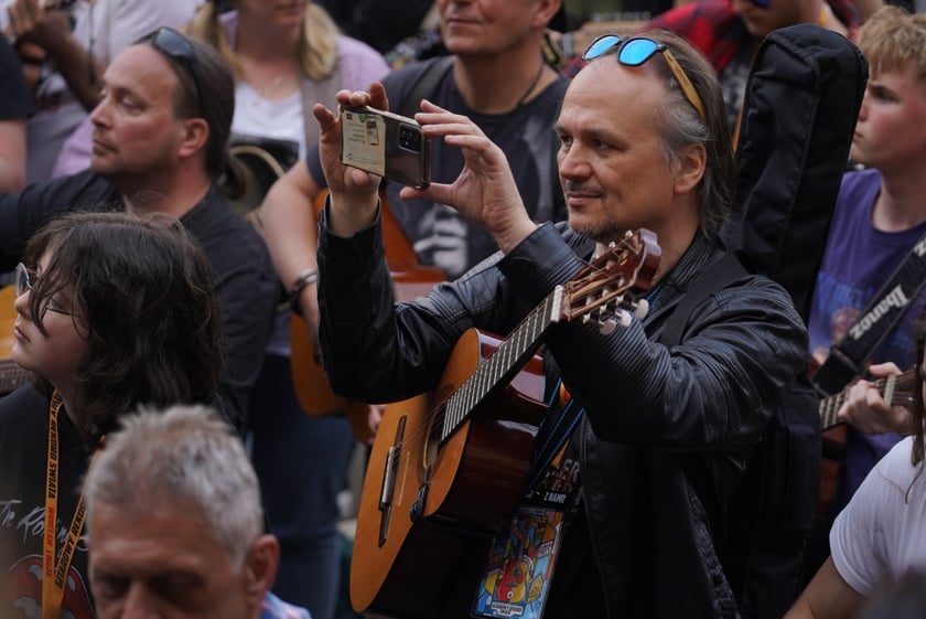 Gitarowy rekord Guinnessa 2023 we Wrocławiu