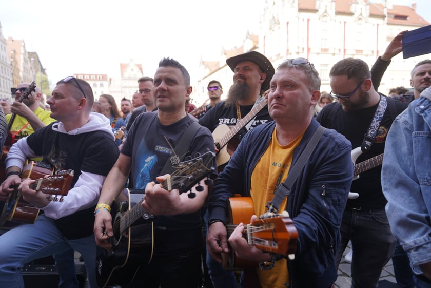 Gitarowy rekord Guinnessa 2023 we Wrocławiu