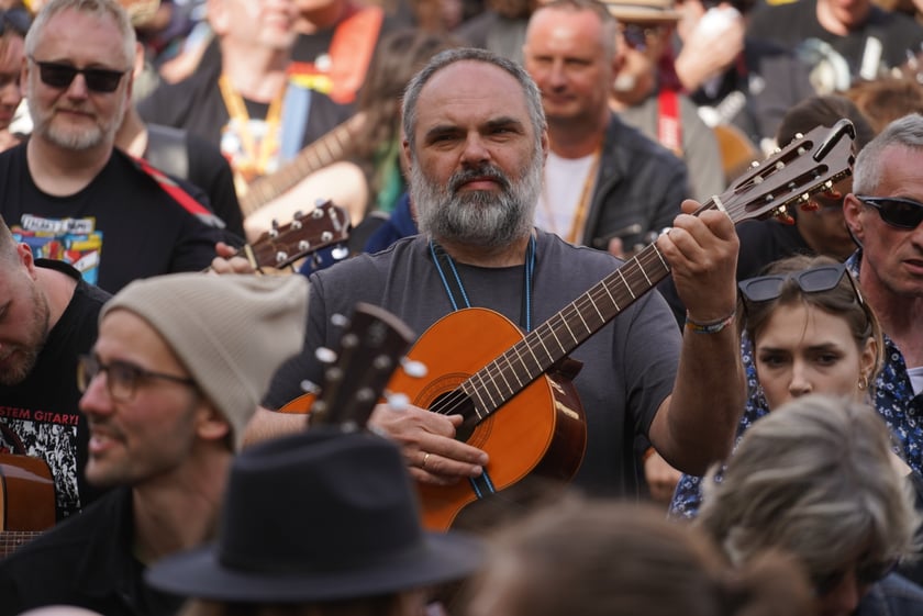 Gitarowy rekord Guinnessa 2023 we Wrocławiu