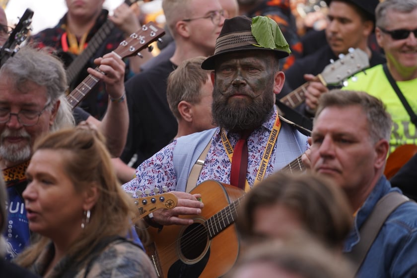 Gitarowy rekord Guinnessa 2023 we Wrocławiu