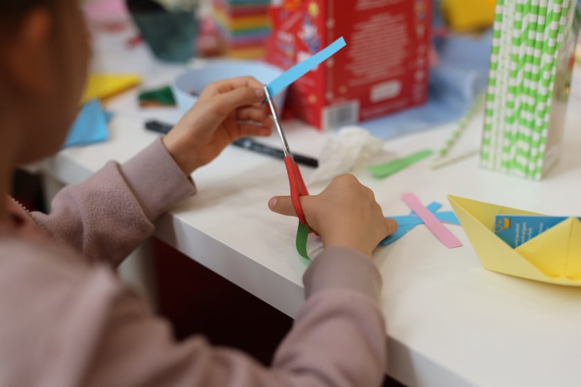 Gra miejska i warsztaty origami w Magnolii