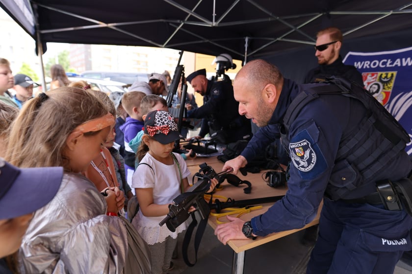 Dolnośląska Policja Dzieciom - impreza prewencyjna z okazji Dnia Dziecka