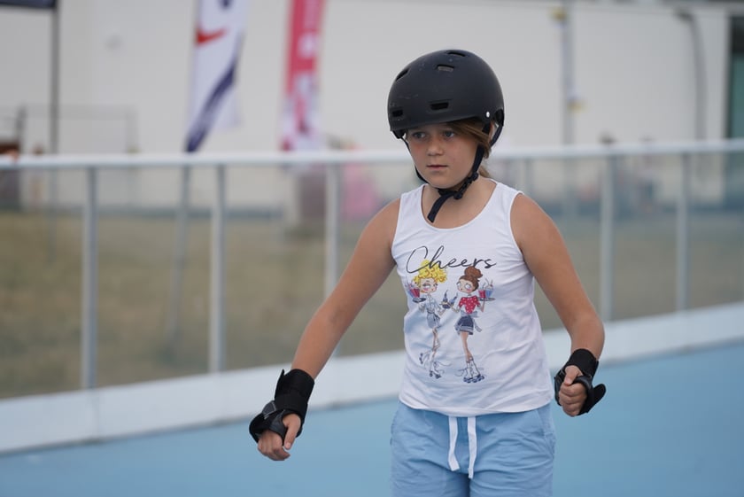 Na Piknik Rodzinny na torze wrotkarskim przyszło wielu wrocławian