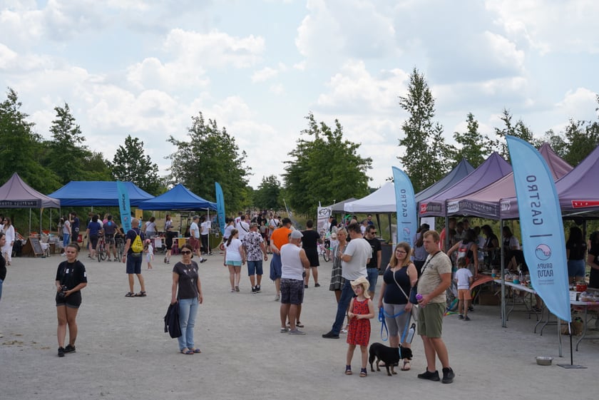 Na Piknik Rodzinny na torze wrotkarskim przyszło wielu wrocławian