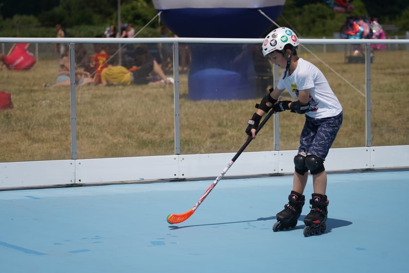 Na Piknik Rodzinny na torze wrotkarskim przyszło wielu wrocławian
