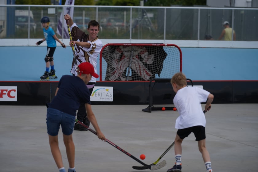 Na Piknik Rodzinny na torze wrotkarskim przyszło wielu wrocławian