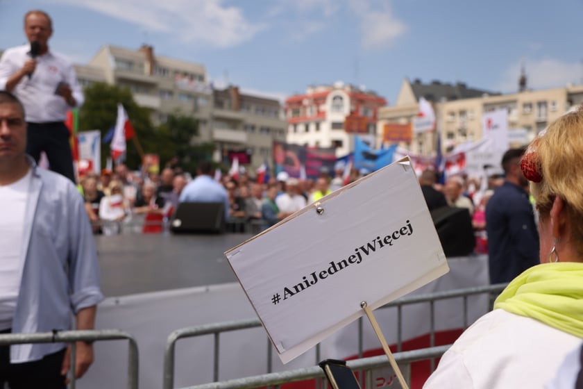 Wiec Donalda Tuska we Wrocławiu