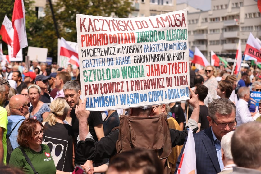 Wiec Donalda Tuska we Wrocławiu