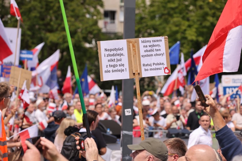 Wiec Donalda Tuska we Wrocławiu