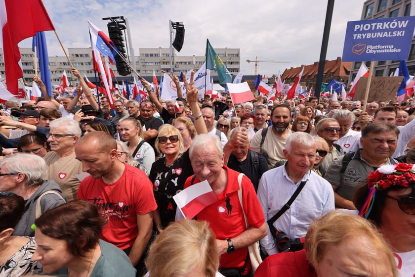Donald Tusk we Wrocławiu