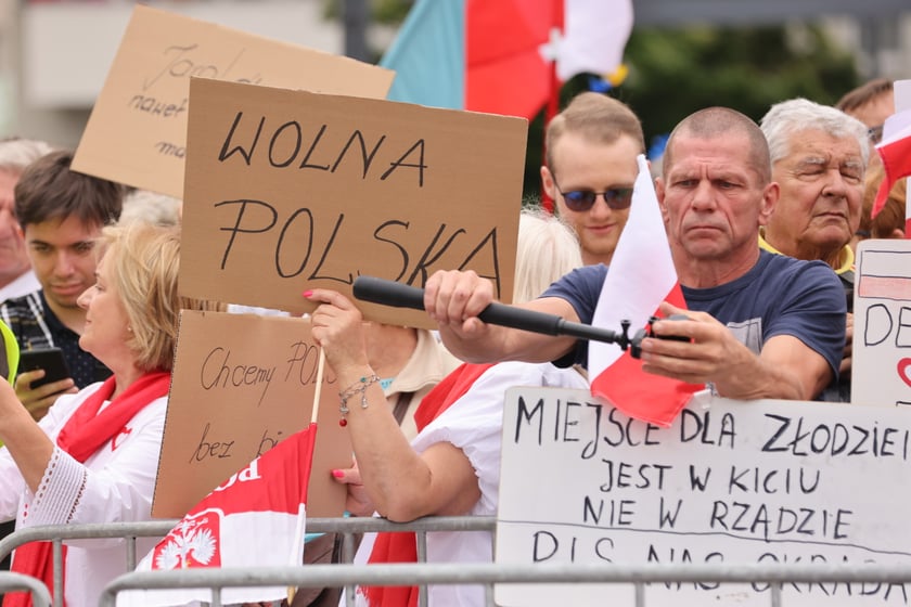 Wiec Donalda Tuska we Wrocławiu na Nowym Targu
