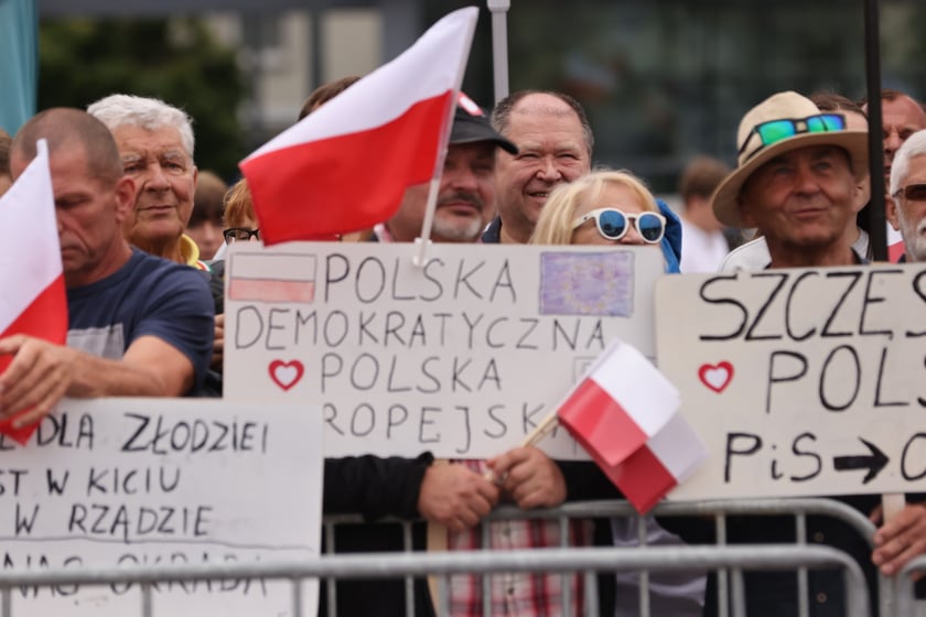 Wiec Donalda Tuska we Wrocławiu na Nowym Targu