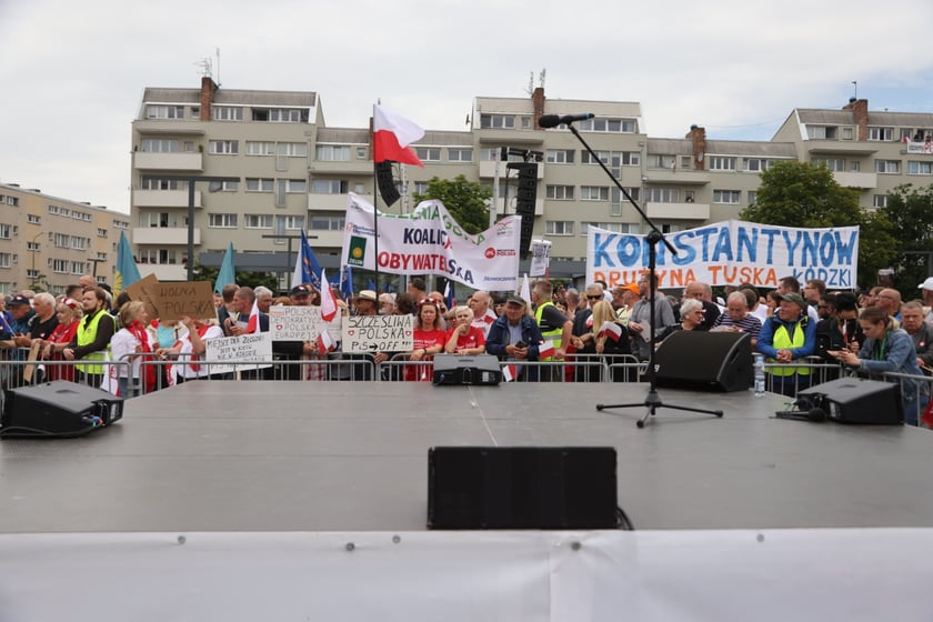 Wiec Donalda Tuska we Wrocławiu na Nowym Targu