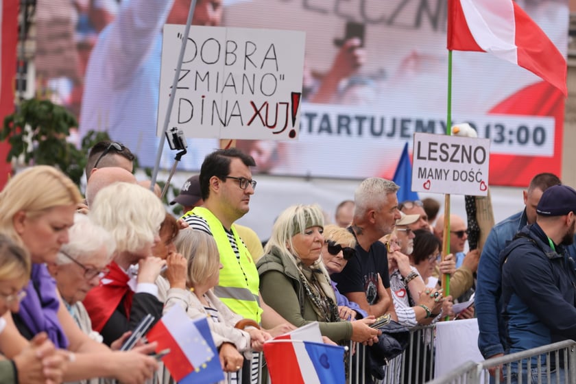 Wiec Donalda Tuska we Wrocławiu na Nowym Targu