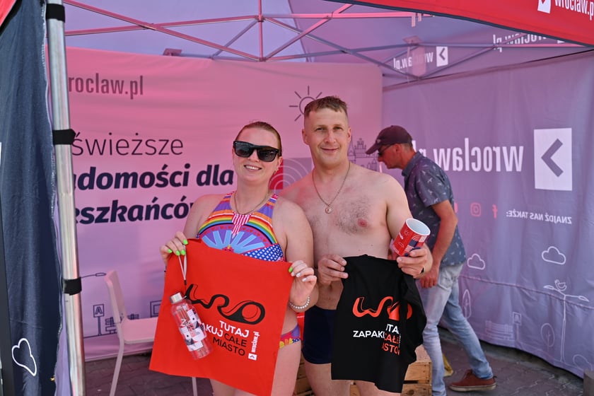 Strefę portalu wroclaw.pl odwiedzili Swietłana z Oleksandrem.