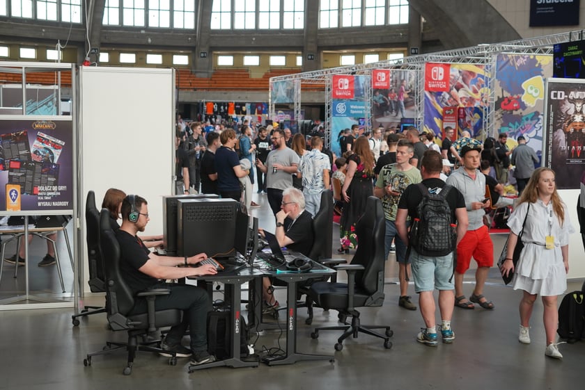 Impreza CD-Action Expo przyciągnęła do Hali Stulecia tłumy fanów gier