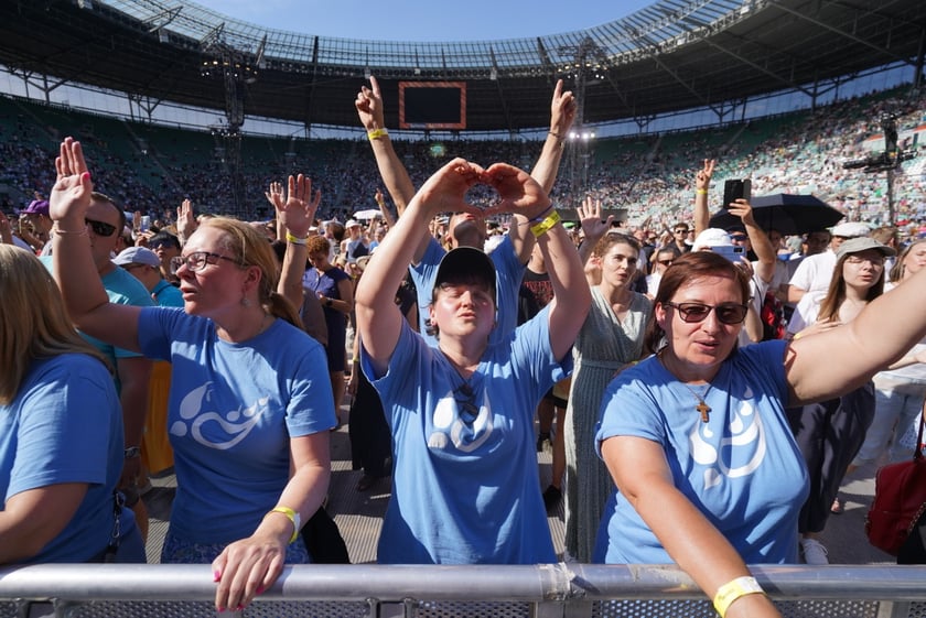 Uczestnicy ChwałaMu 2023. Tarczyński Arena Wrocław
