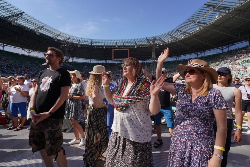 Uczestnicy ChwałaMu 2023. Tarczyński Arena Wrocław