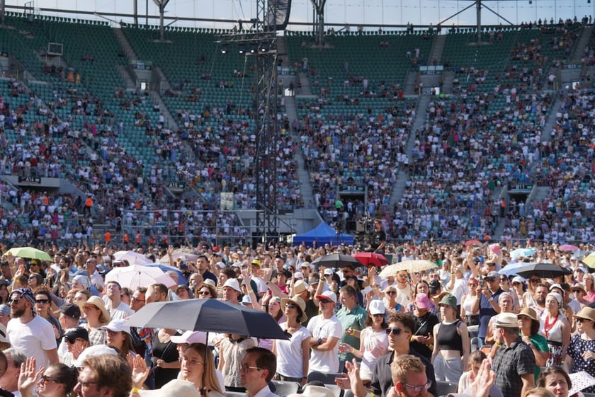 Uczestnicy ChwałaMu 2023. Tarczyński Arena Wrocław