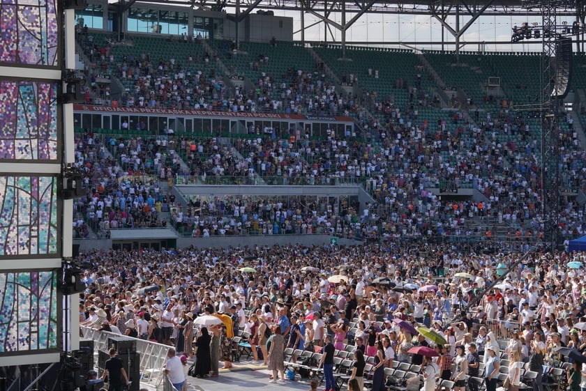 Uczestnicy ChwałaMu 2023. Tarczyński Arena Wrocław