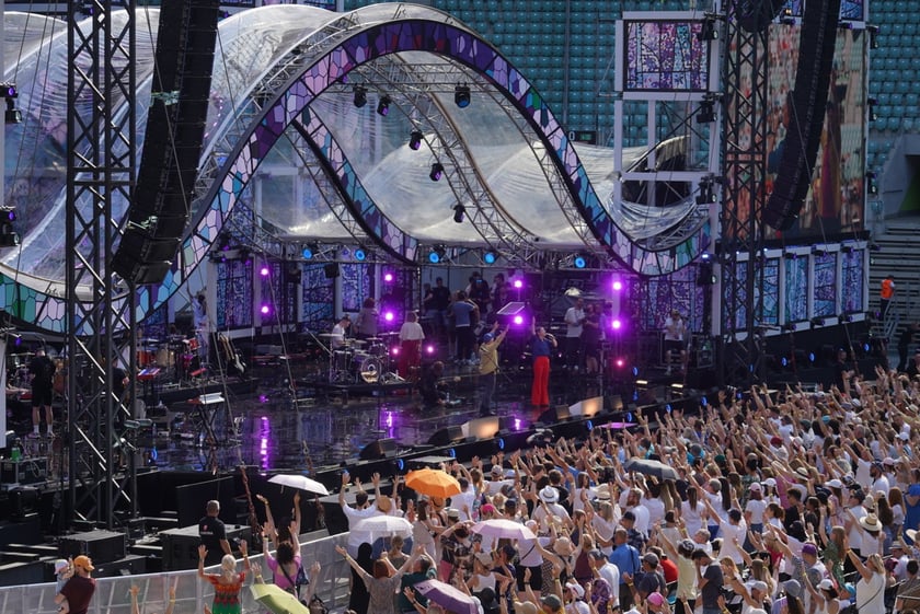 Uczestnicy ChwałaMu 2023. Tarczyński Arena Wrocław