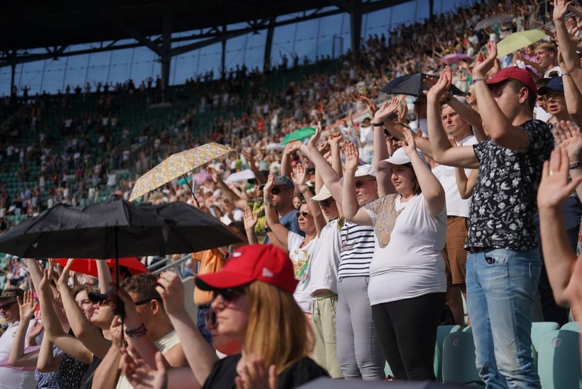 Uczestnicy ChwałaMu 2023. Tarczyński Arena Wrocław