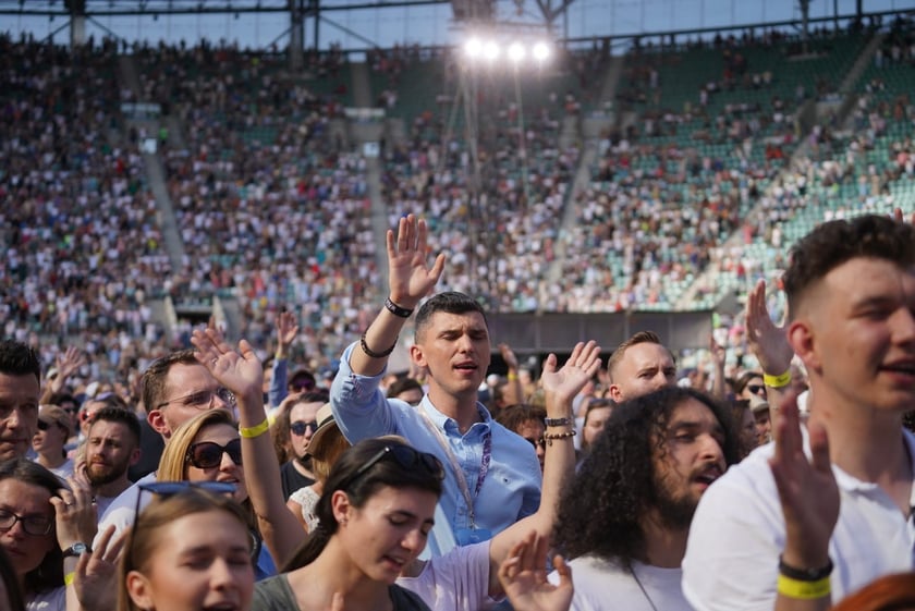 Uczestnicy ChwałaMu 2023. Tarczyński Arena Wrocław