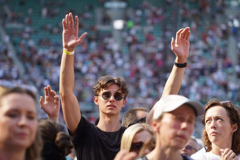 Uczestnicy ChwałaMu 2023. Tarczyński Arena Wrocław