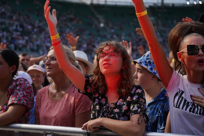 Uczestnicy ChwałaMu 2023. Tarczyński Arena Wrocław