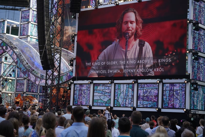 Uczestnicy ChwałaMu 2023. Tarczyński Arena Wrocław