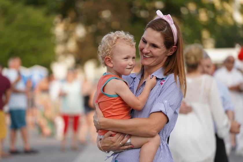 Uczestnicy potańcówki na pl. Wolności w sobotę 8 lipca