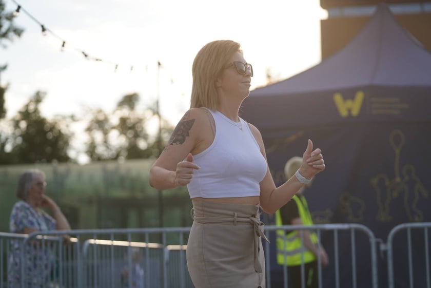 Uczestnicy potańcówki na pl. Wolności w sobotę 8 lipca