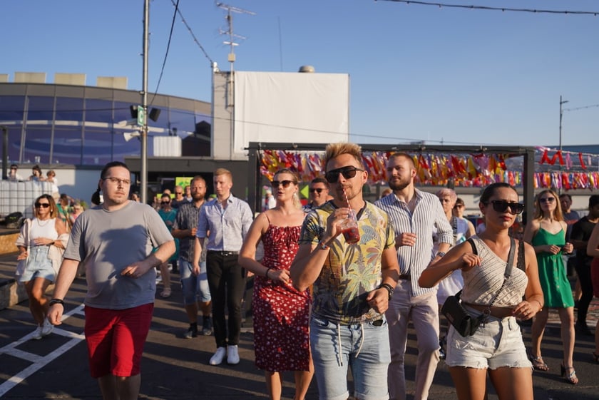 Potańcówka na Dachu ? rozgrzewające rytmy latino na szczycie Galerii Dominikańskiej