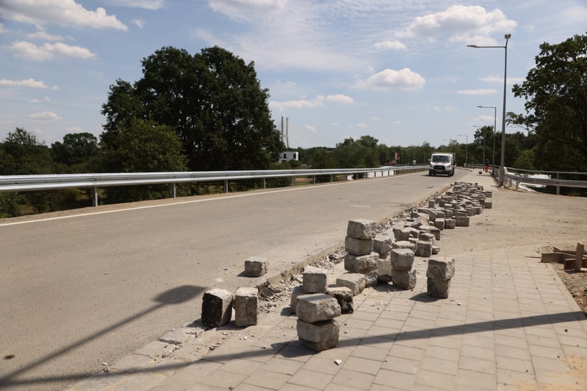Ślęzoujście w modernizacji, lipiec 2023