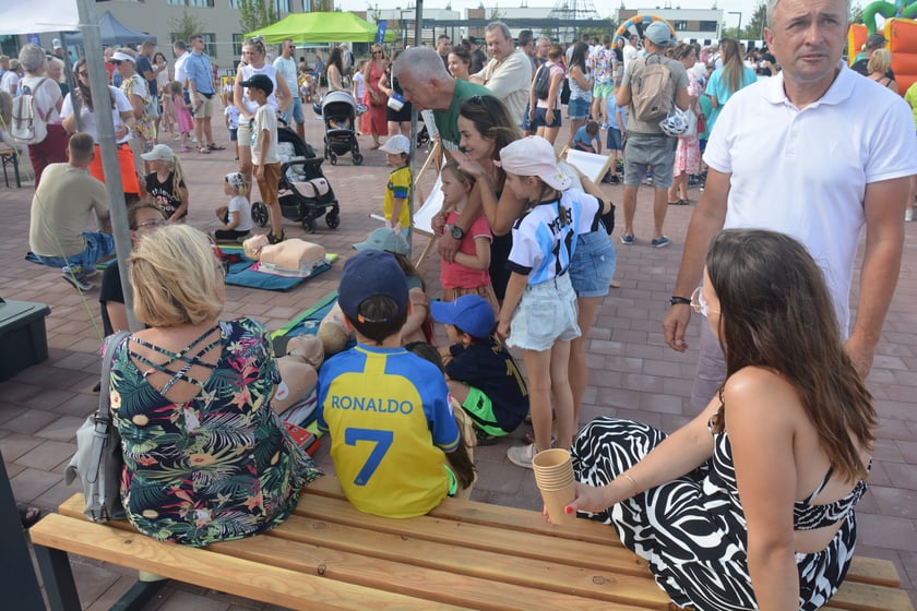 Piknik na boiskach przy szkole na Wojszycach, 23 lipca 2023