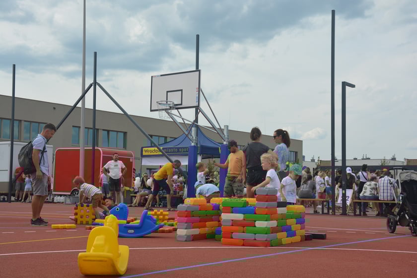 Piknik na boiskach przy szkole na Wojszycach, 23 lipca 2023