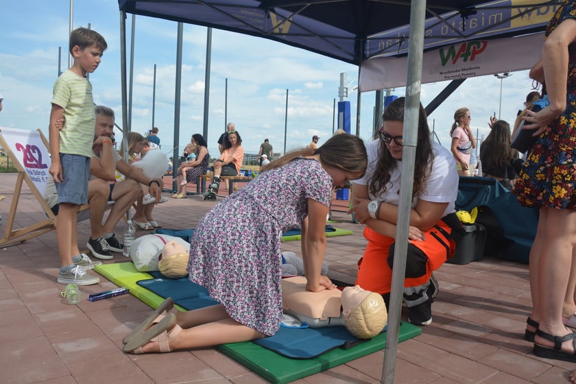 Piknik na boiskach przy szkole na Wojszycach, 23 lipca 2023