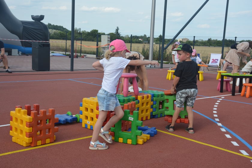 Piknik na boiskach przy szkole na Wojszycach, 23 lipca 2023