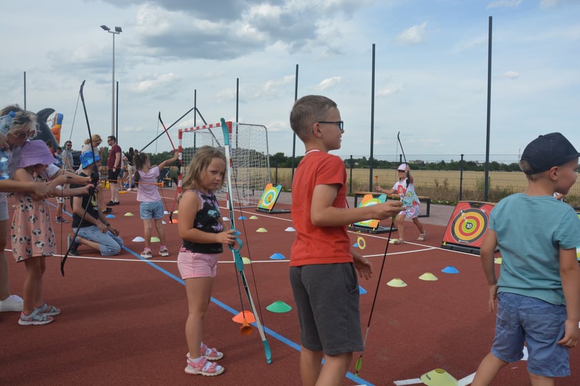 Piknik na boiskach przy szkole na Wojszycach, 23 lipca 2023