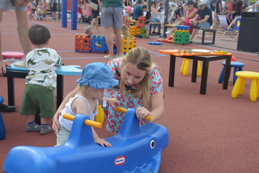 Piknik na boiskach przy szkole na Wojszycach, 23 lipca 2023