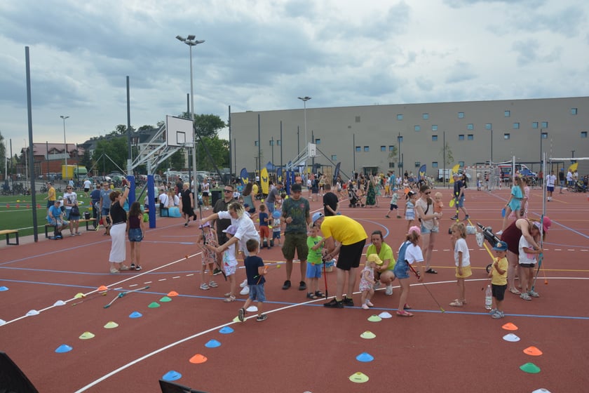 Piknik na boiskach przy szkole na Wojszycach, 23 lipca 2023