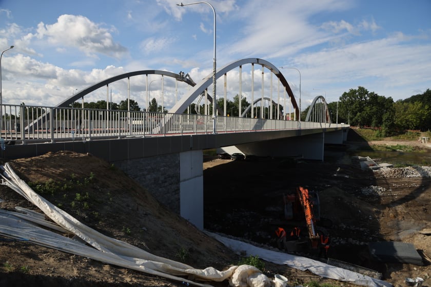 Próby obciążeniowe na mostach Chrobrego, 8 sierpnia 2023
