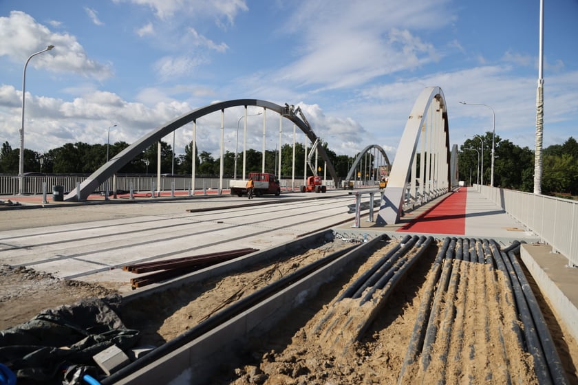 Próby obciążeniowe na mostach Chrobrego, 8 sierpnia 2023