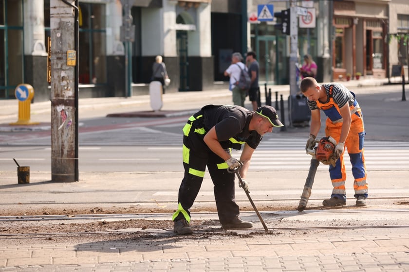 Pierwszy dzień po wymianie ciepłociągu, 25 sierpnia 2023