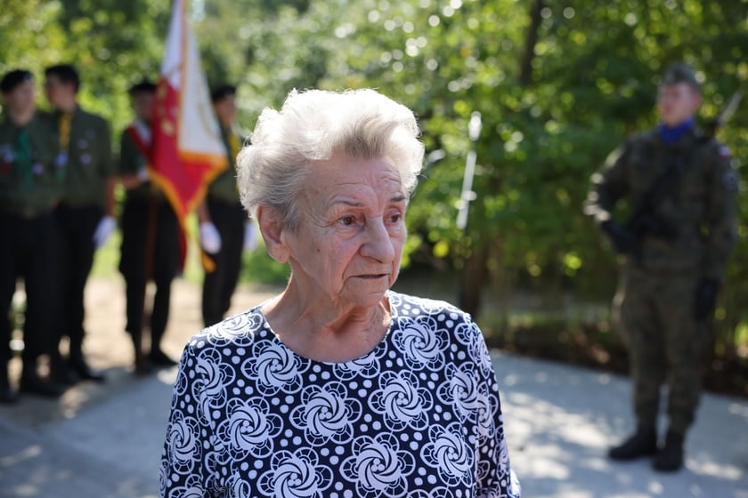 Ponowne odsłonięcie pomnika robotników przymusowych, przeniesionego w historyczną lokalizację. Wrocław 11 września 2023