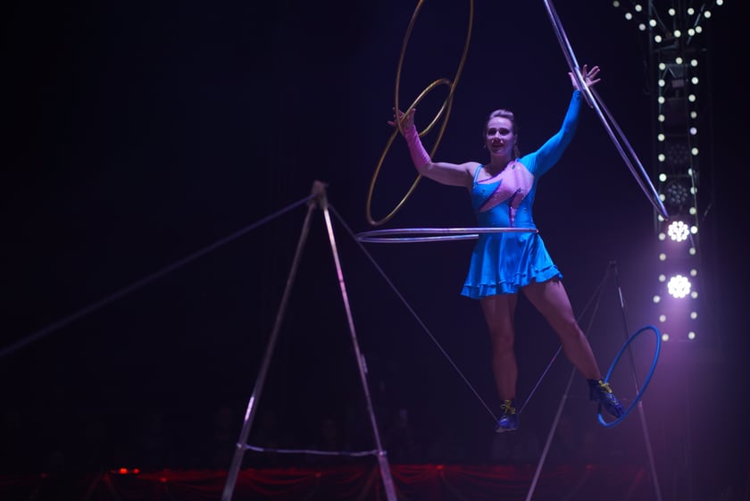 Cyrk Arena. Widowisko bez zwierząt. Ponownie w trasie z niezwykłymi pokazami