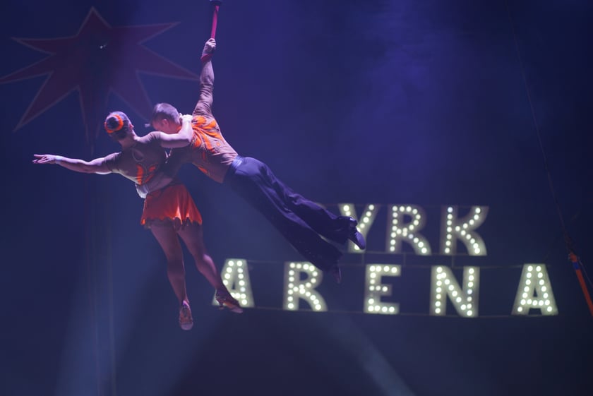 Cyrk Arena. Widowisko bez zwierząt. Ponownie w trasie z niezwykłymi pokazami