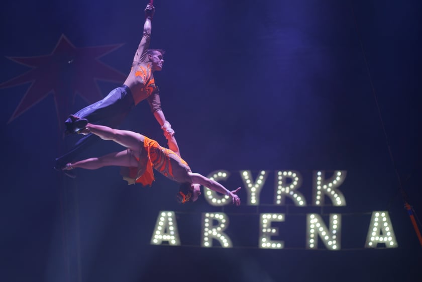 Cyrk Arena. Widowisko bez zwierząt. Ponownie w trasie z niezwykłymi pokazami