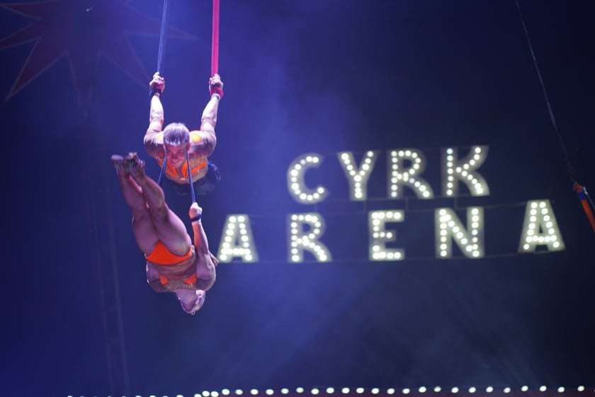 Cyrk Arena. Widowisko bez zwierząt. Ponownie w trasie z niezwykłymi pokazami
